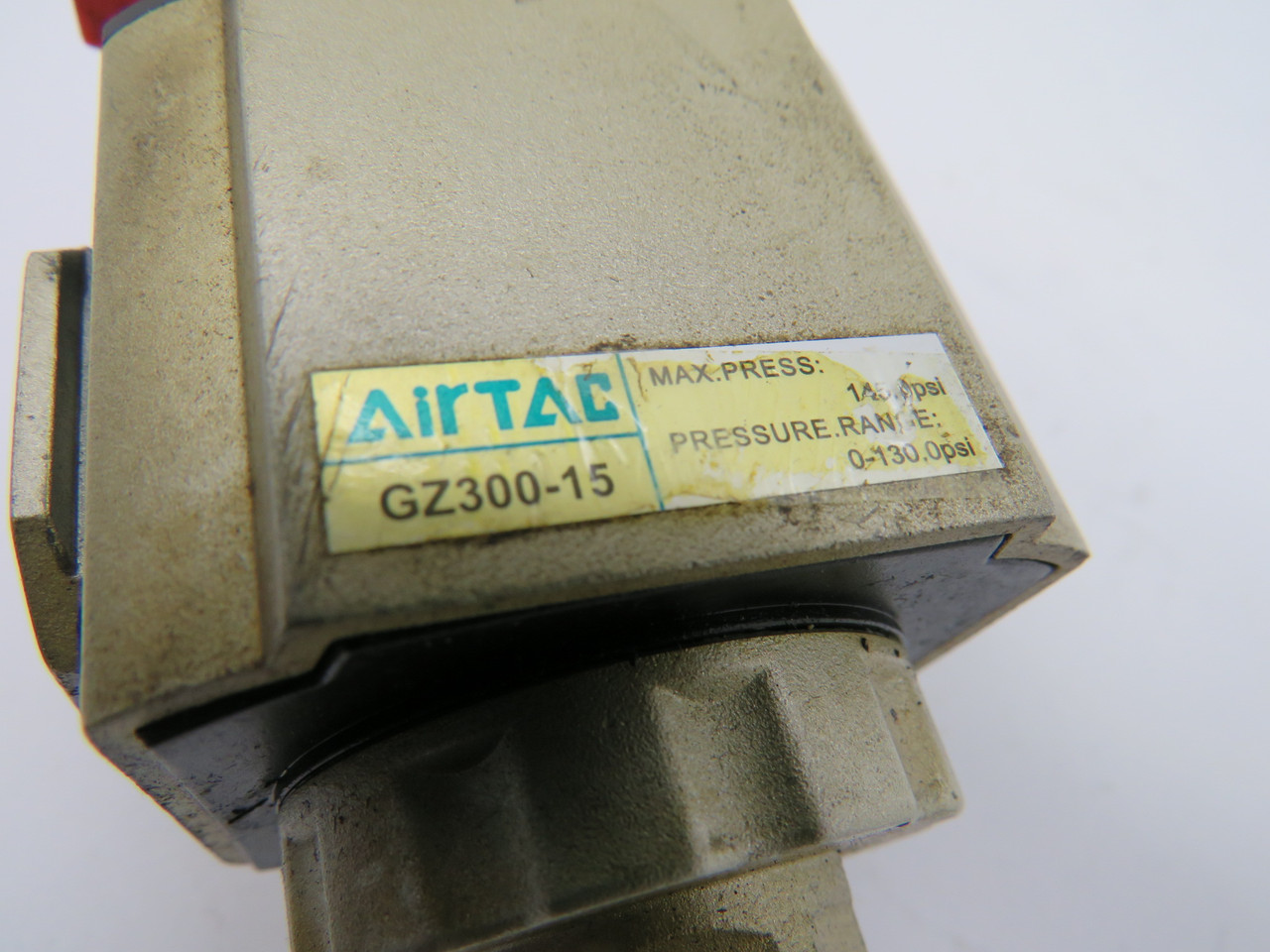 Airtac GZ300-15 Safe On-Off Valve 1/2" NPT 145Psi USED