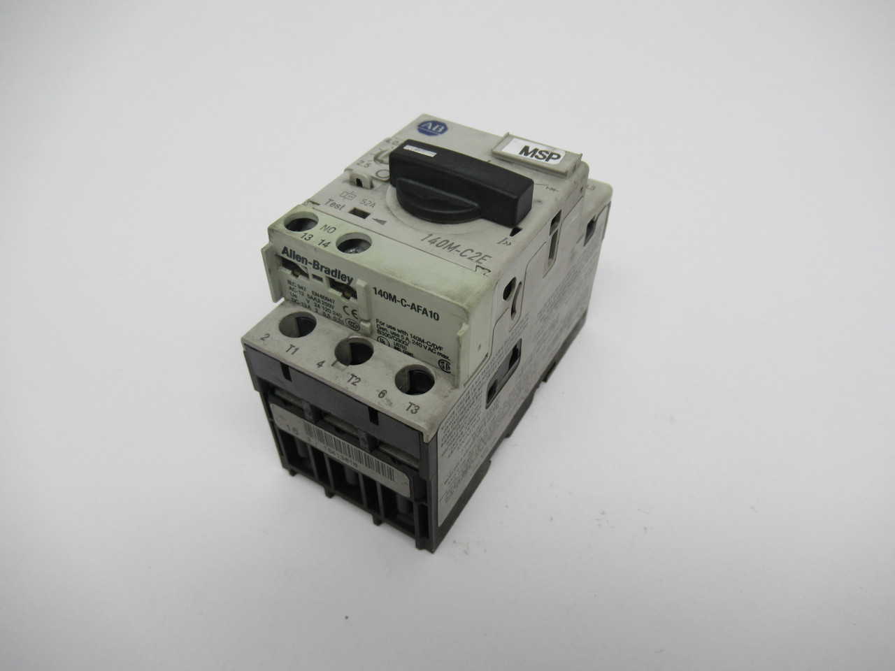 Allen-Bradley 140M-C2E-B40 Series B Circuit Breaker 2.5-4.0A USED