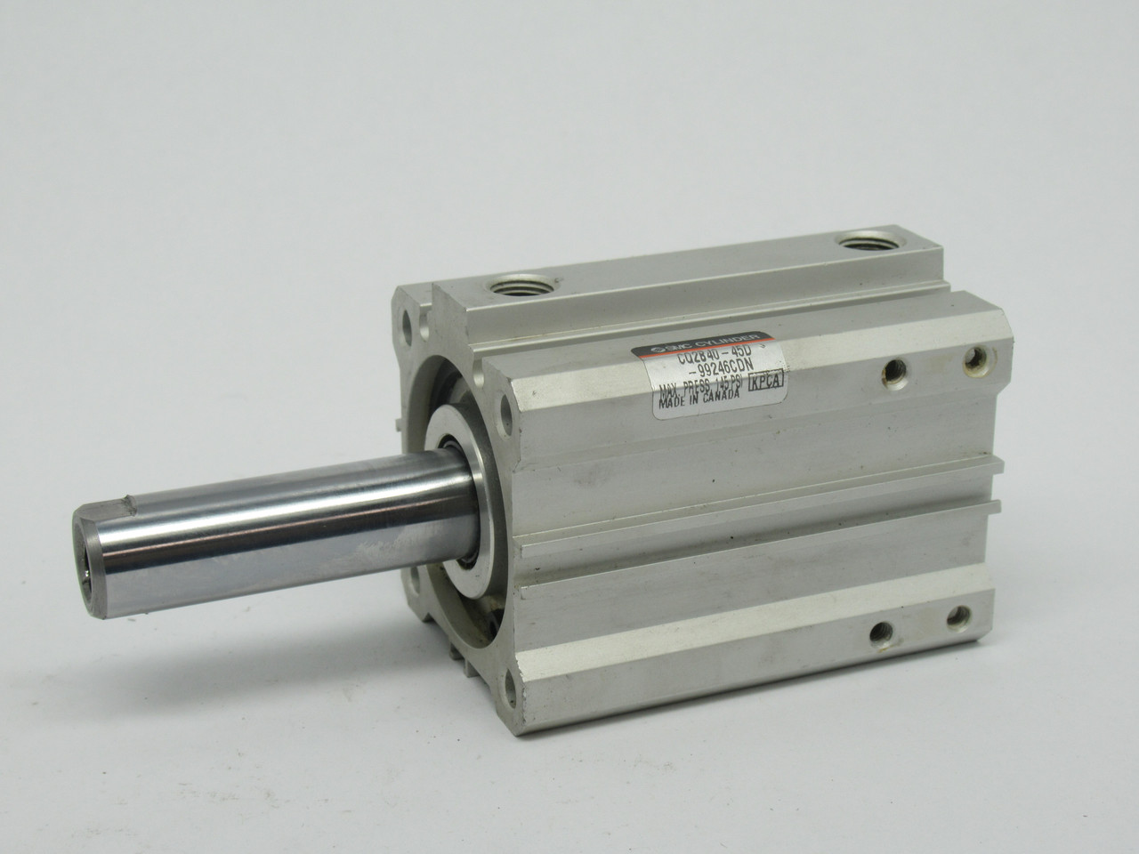 SMC CQ2B40-45D-99246CDN Compact Cylinder 40mm Bore 45mm Stroke 145psi USED