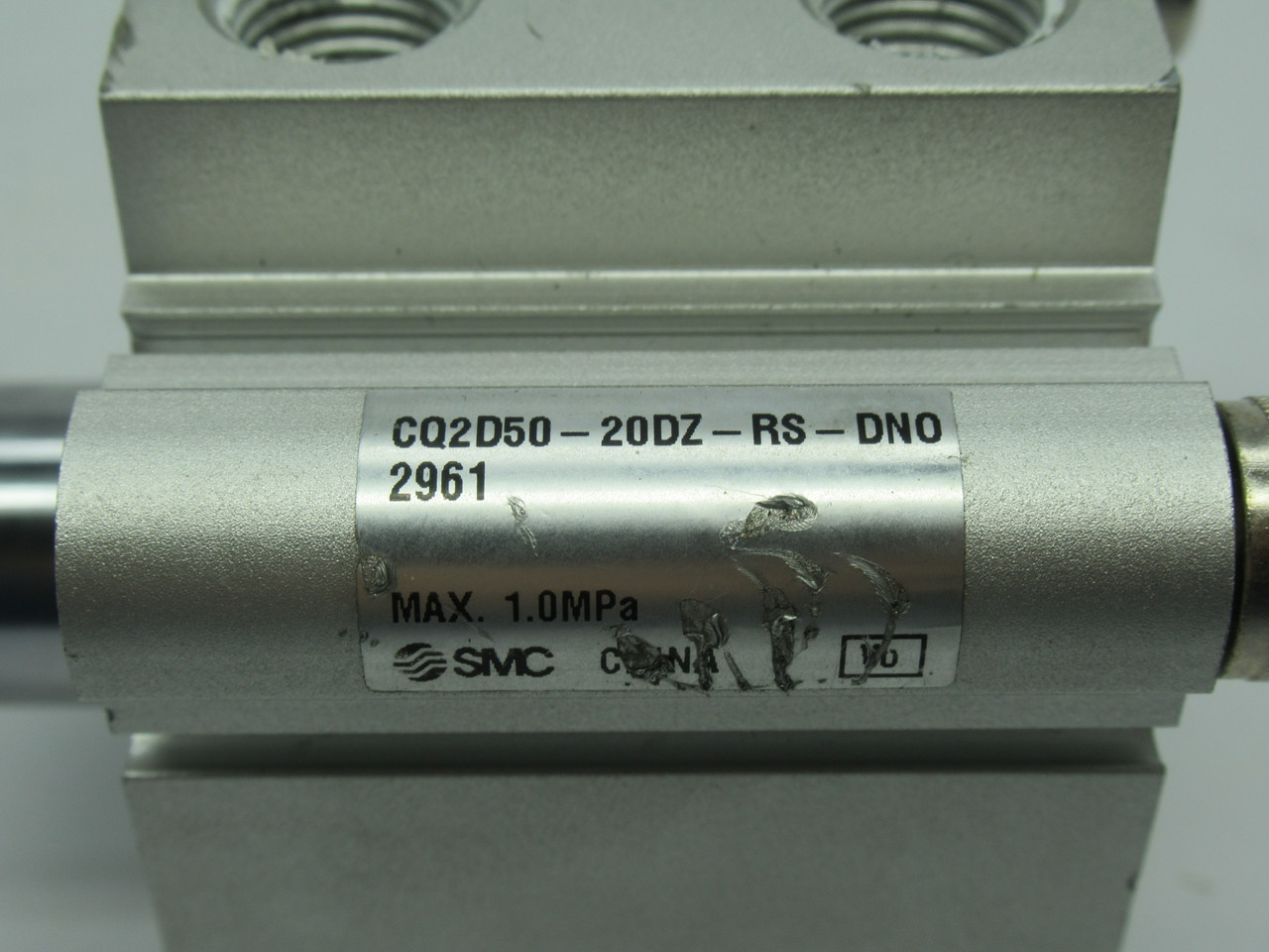 SMC CQ2D50-20DZ-RS-DN0 Compact Cylinder 50mm Bore 20mm Stroke 1.0MPa USED