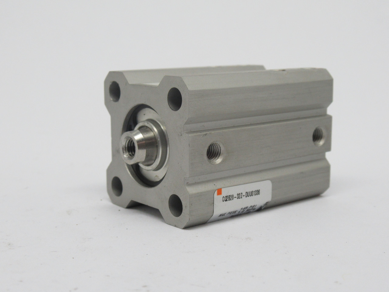 SMC CQ2B20-32Z-DUU01336 Compact Cylinder 20mm Bore 32mm Stroke 145psi USED