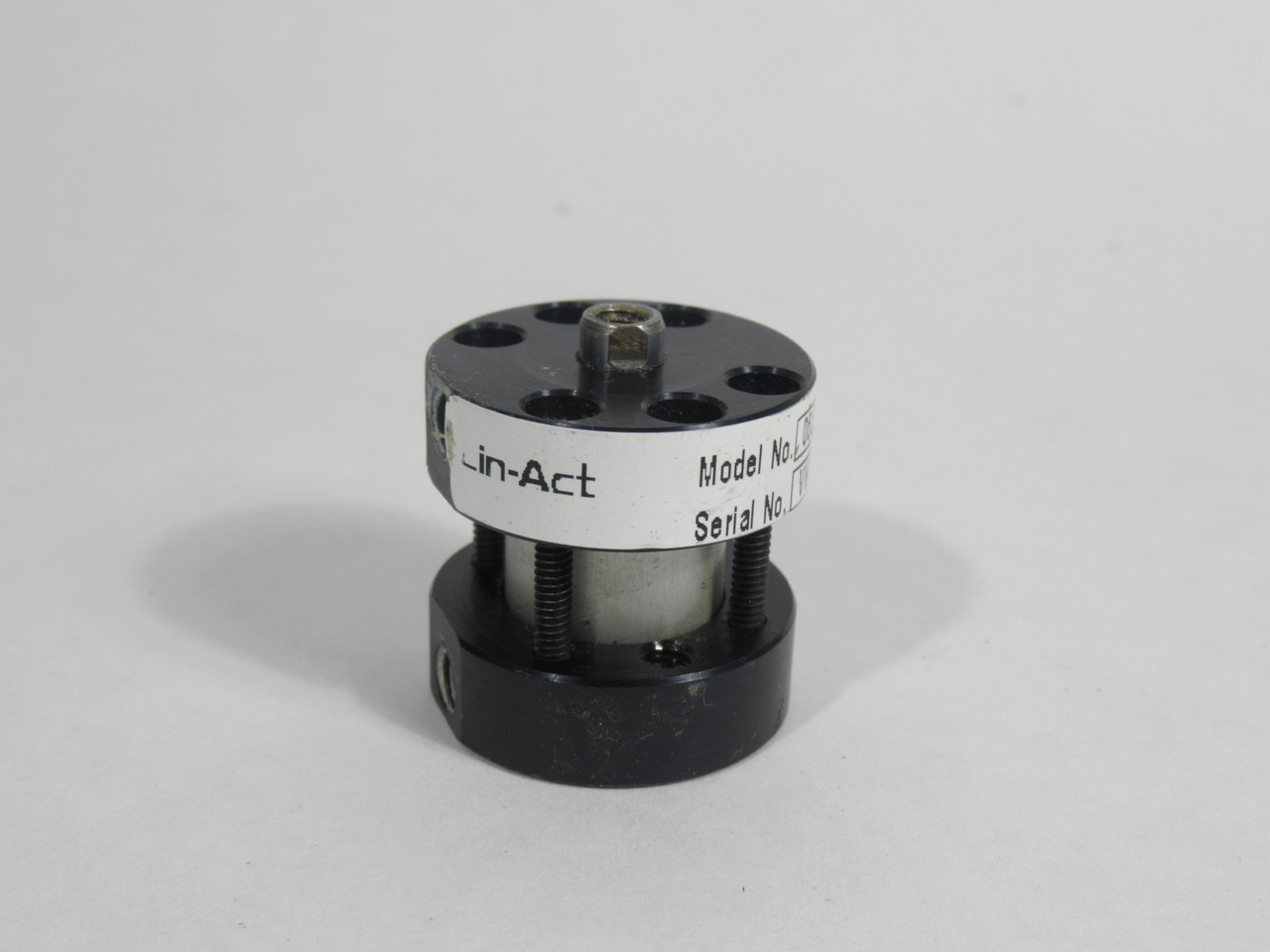 Lin-Act ST-0.56X0.50-4 Air Cylinder 9/16"Bore 1/2" Stroke 250PSI USED