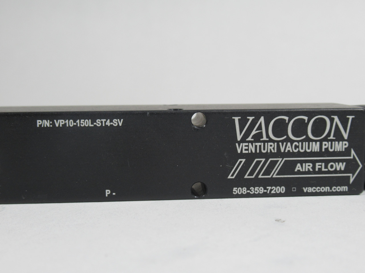 Vaccon VP10-150L-ST4-SV Vacuum Pump 1/4"NPT 150Flow 86PSI USED