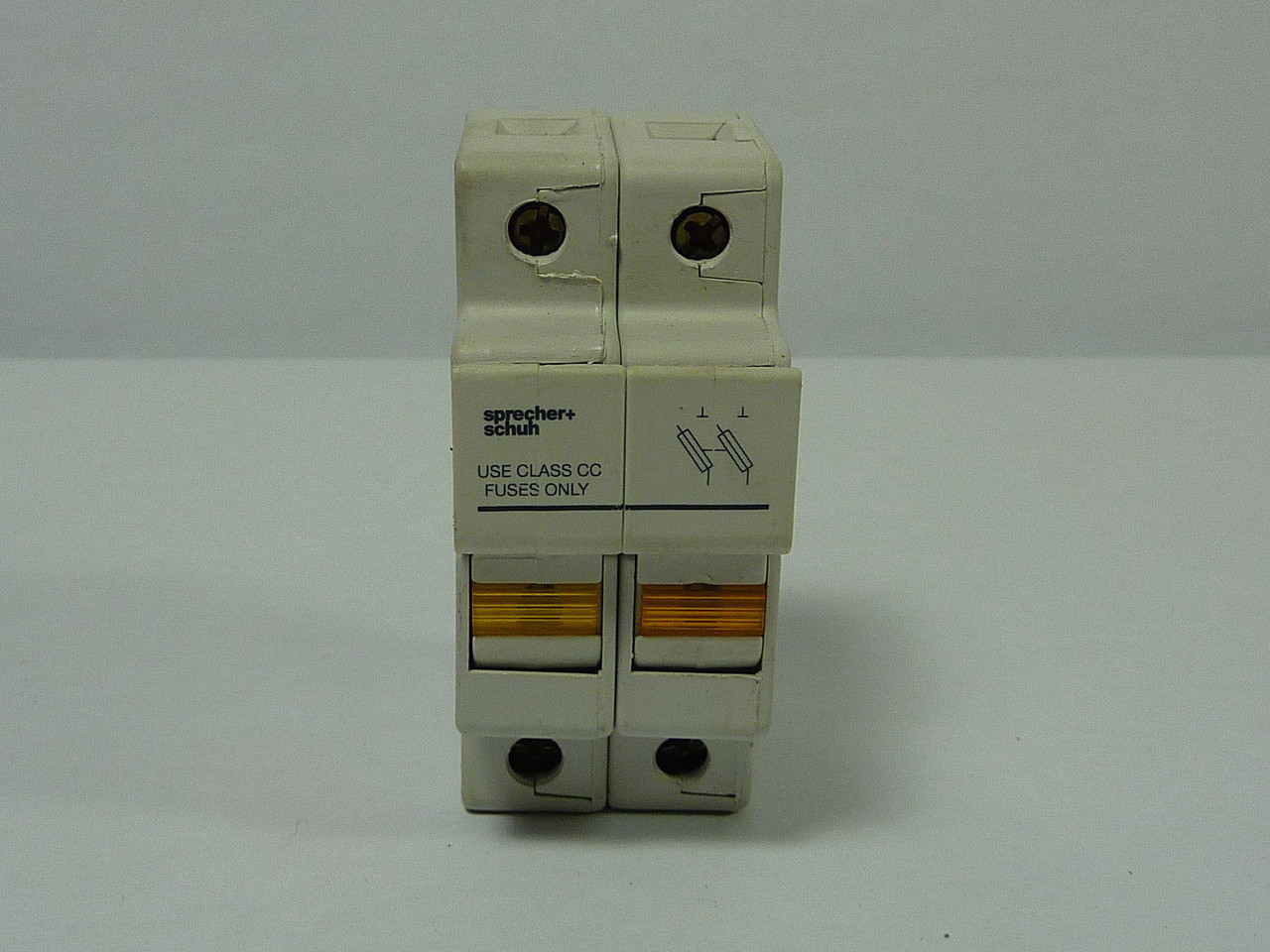 Sprecher + Schuh FH7-2PC30-L Fuse Holder 30A 600V 2 Pole USED