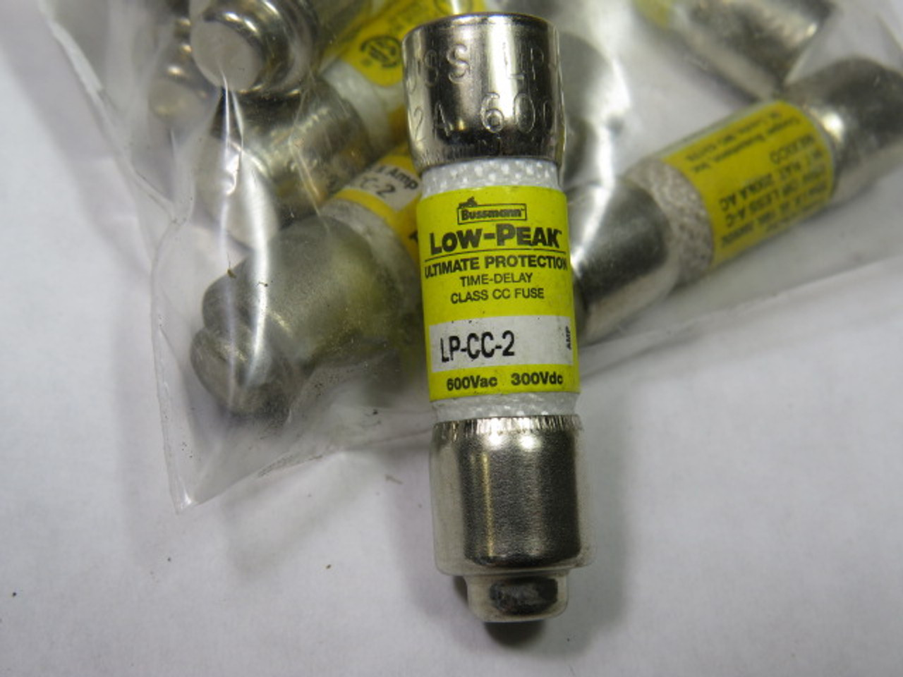 Low-Peak LP-CC-2 Current Limiting Fuse 2A 600V Lot of 10 USED