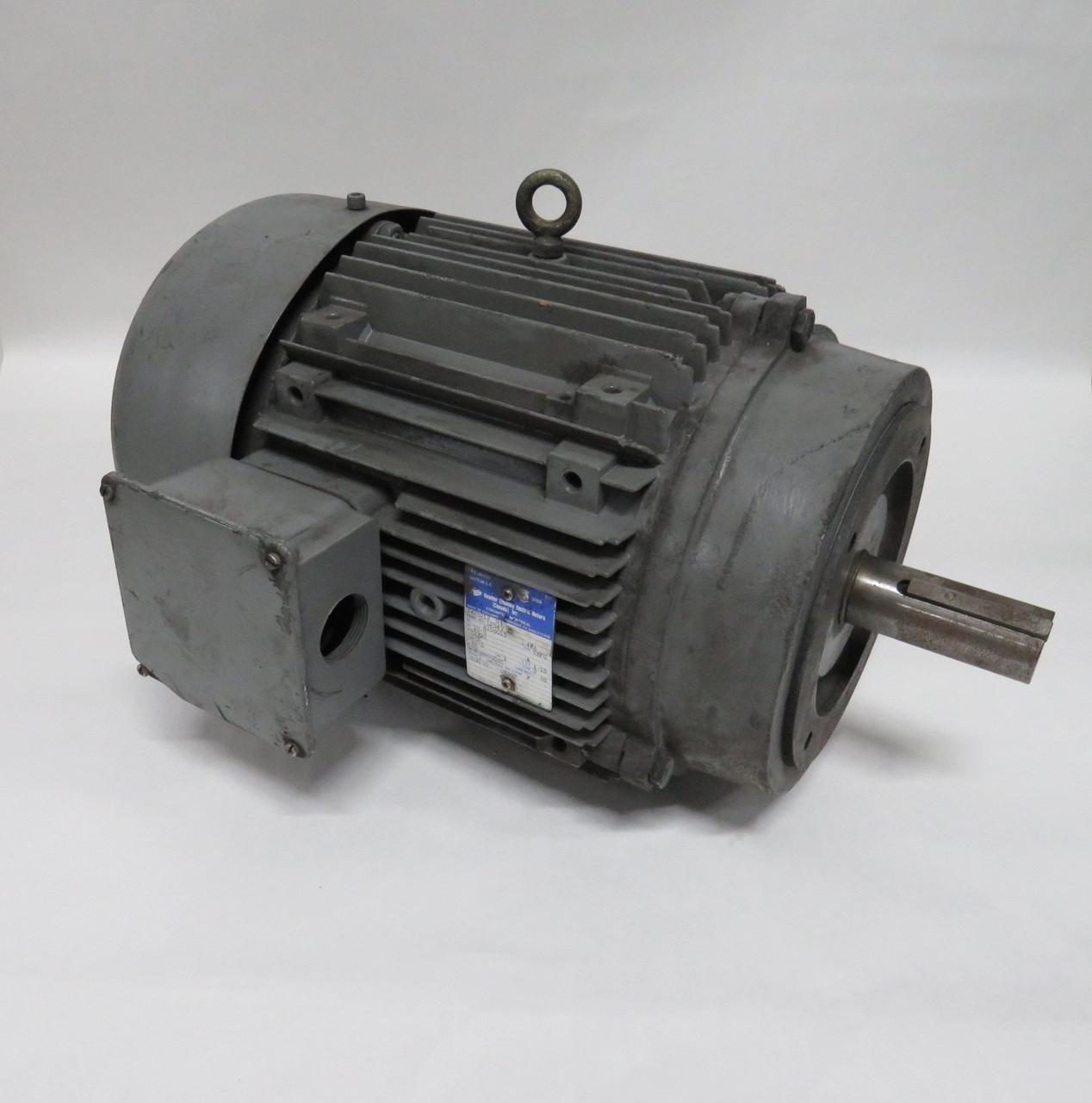 Hawker Siddeley 15HP 1730RPM 575V L254T TEFC 3Ph 15A 60Hz SHELF WEAR USED