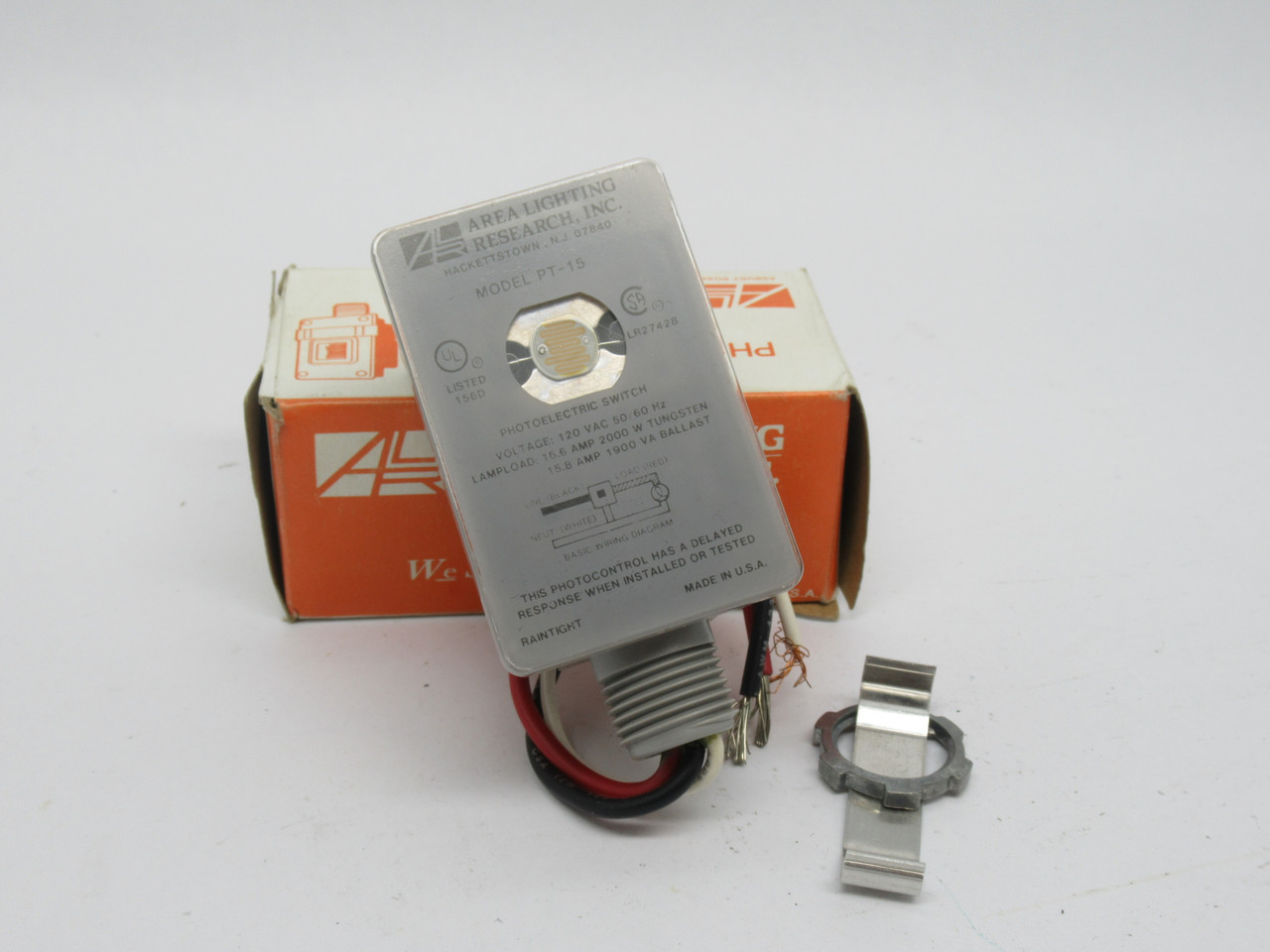 ALR PT-15 Photoelectric Switch 120VAC 50/60Hz NEW