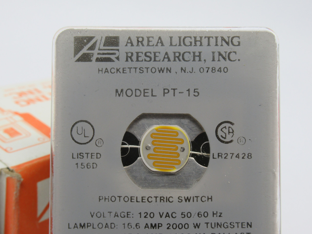 ALR PT-15 Photoelectric Switch 120VAC 50/60Hz NEW