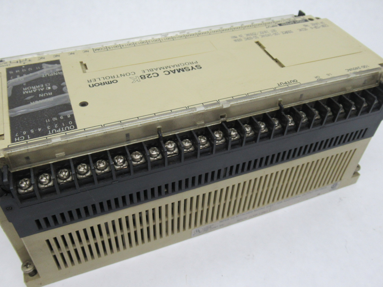 Omron C28K-CDR-A Programmable Controller 100-240VAC 24VDC USED