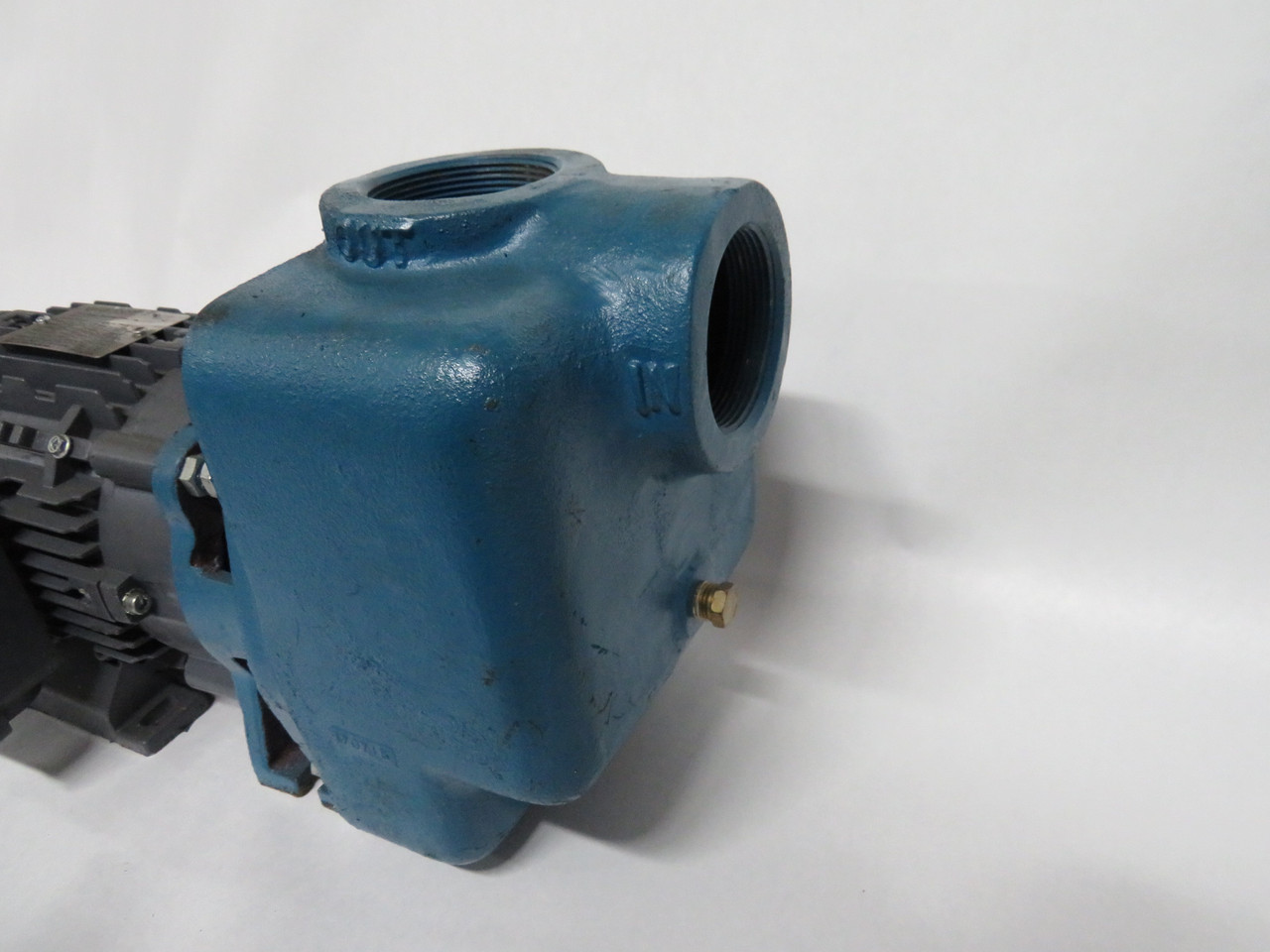 Crane Burks 138882 Pump C/W Techtop 1HP 3470RPM 575V 56J 3Ph 60Hz USED