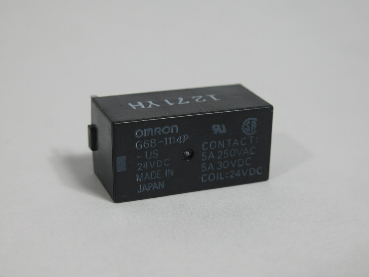 Omron G6B-1114P-US-DC24 Miniature Relay 24VDC 5A 4-Pin USED