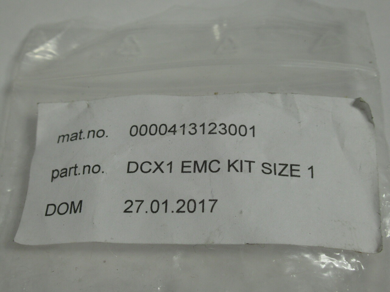 Generic DCX1 413123001 EMC Kit Size 1 NWB