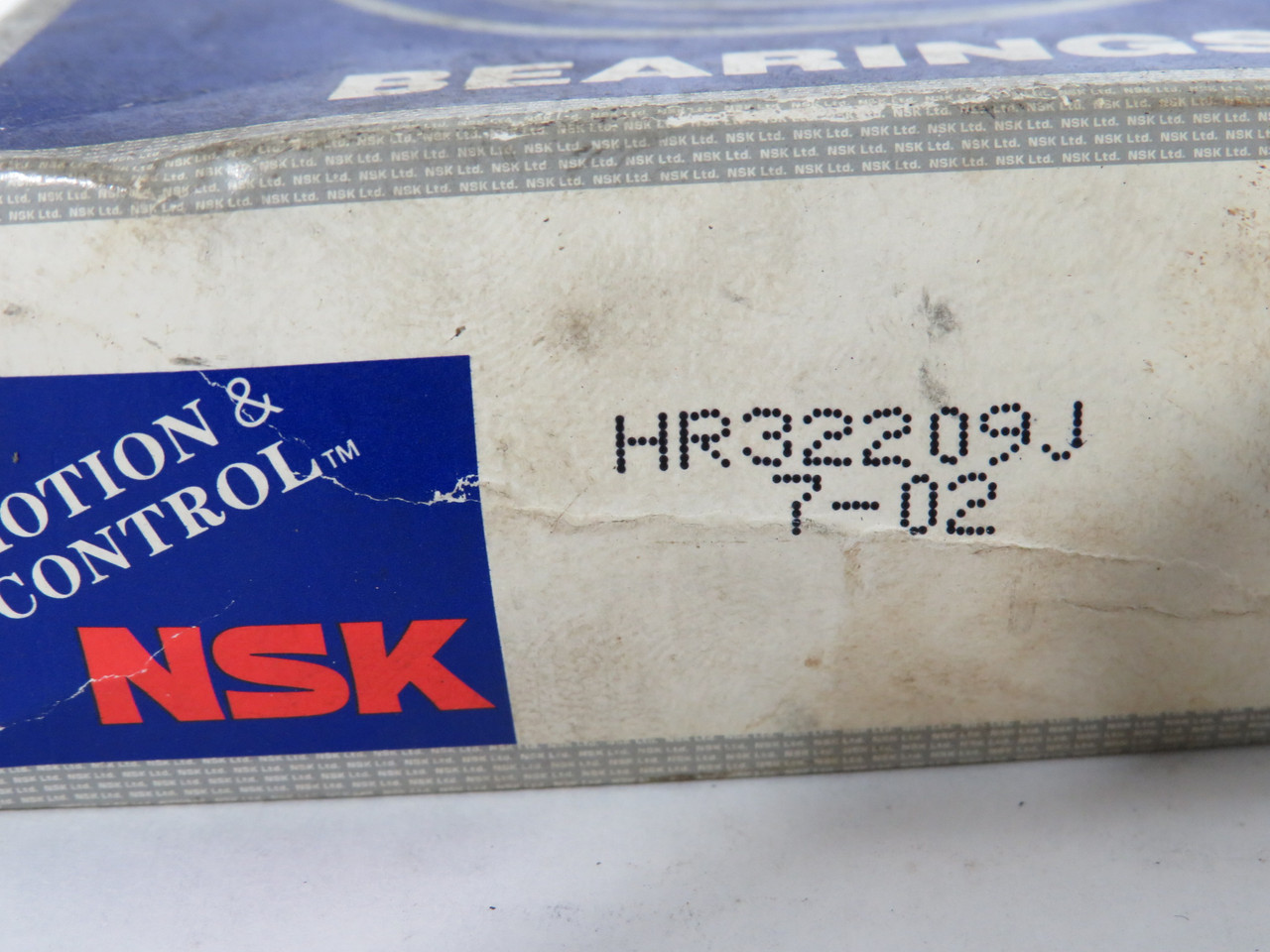 NSK HR32209J Tapered Roller Bearing 85mmOD 45mmID 24.75mmW *DMG Box* NEW