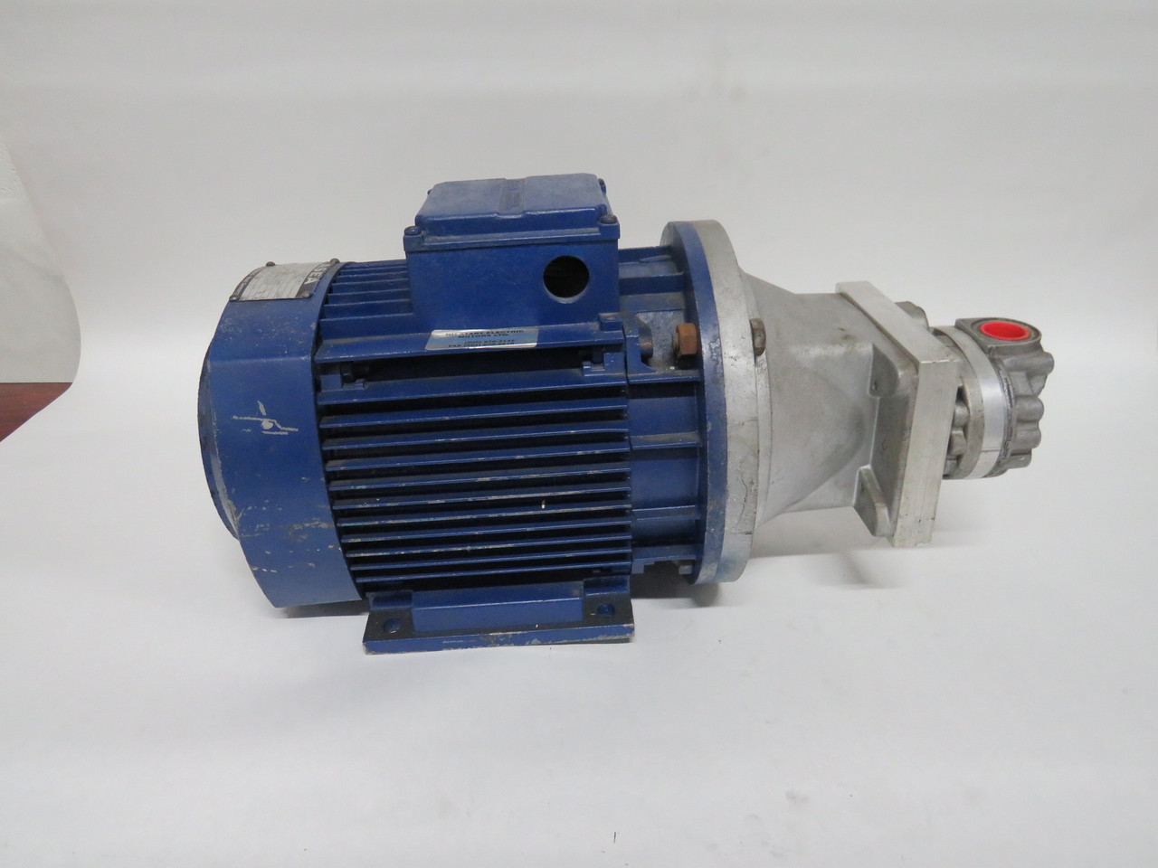 Parker H25AA1A Displacement Gear Pump C/W ASEA Motor 4kW 1710RPM USED