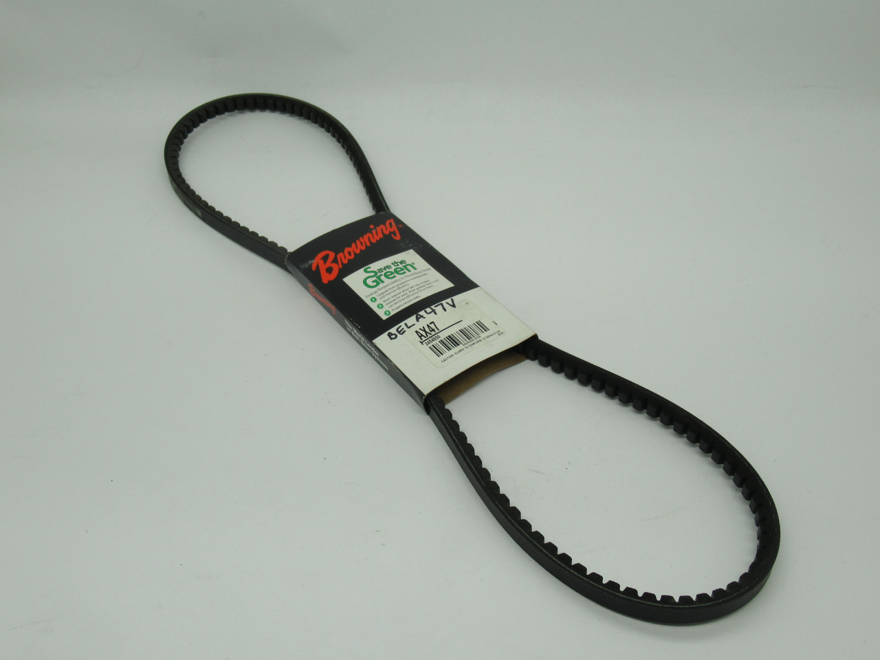 Browning AX47 Cogged V-Belt 49"L 1/2"W 5/16"Thick NEW