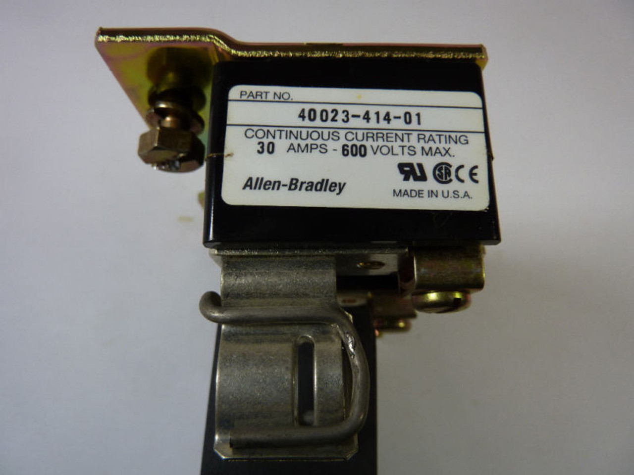 Allen-Bradley 1494F-J633 Fuse Block Adapter 30A 600V *No Accessories* USED