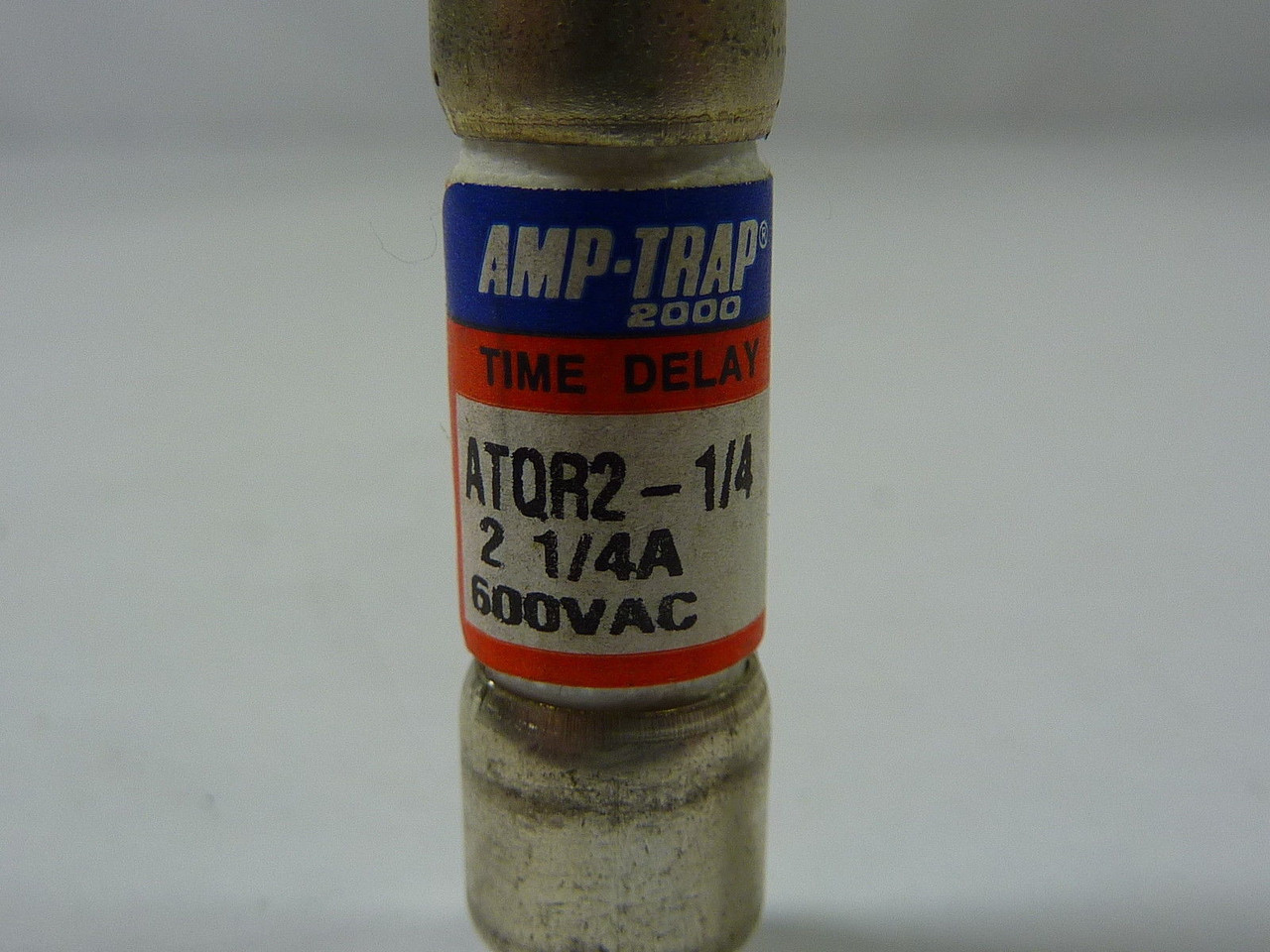 Amp-Trap ATQR2-1/4 Time Delay Fuse 2-1/4A 600V USED