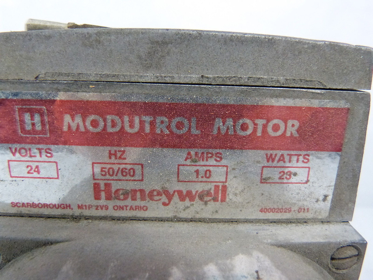 Honeywell Modutrol Motor 24V 50/60Hz 1.0A 23W USED