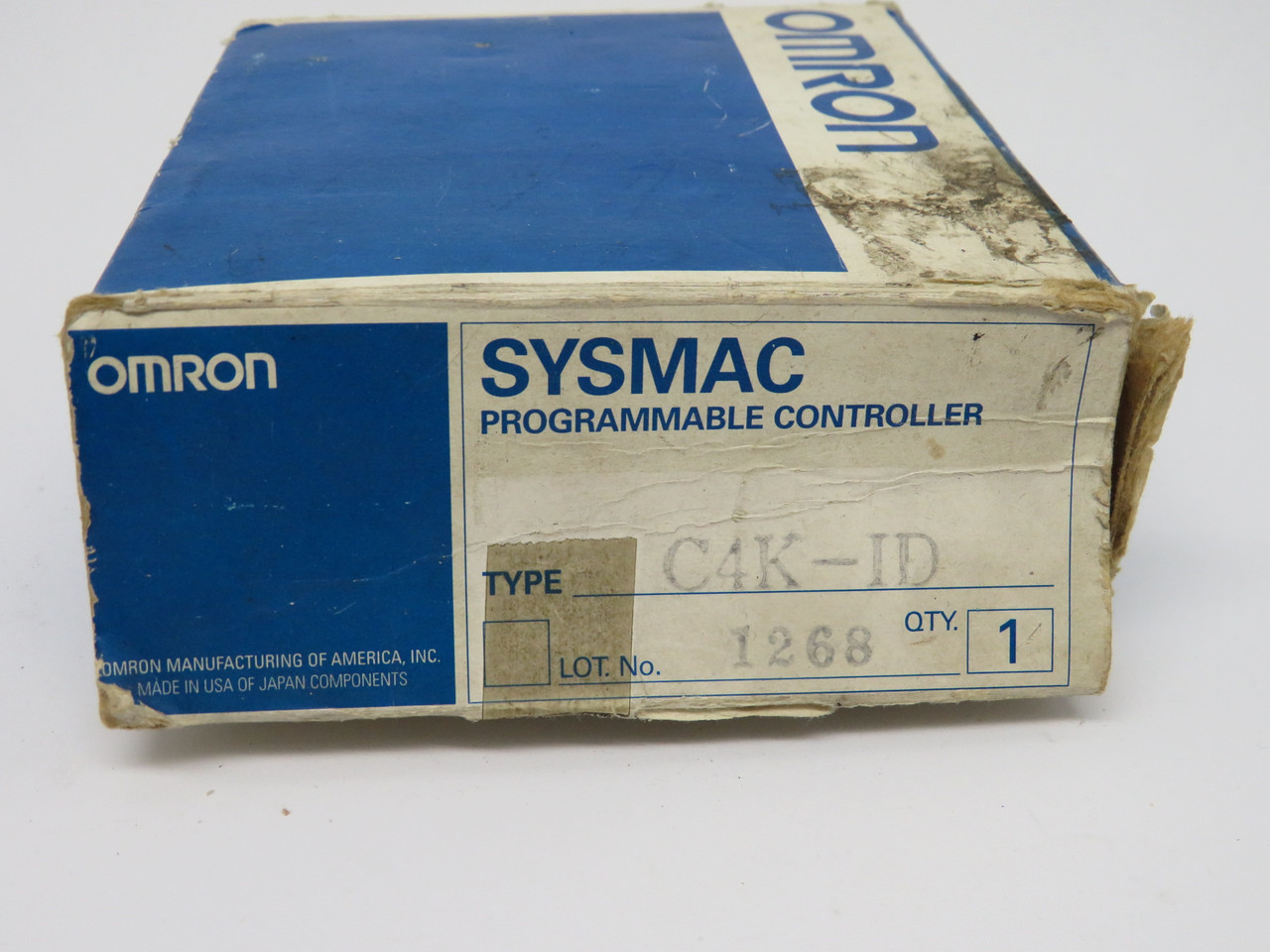 Omron C4K-ID Input Module 24VDC 7mA Damaged Box NEW