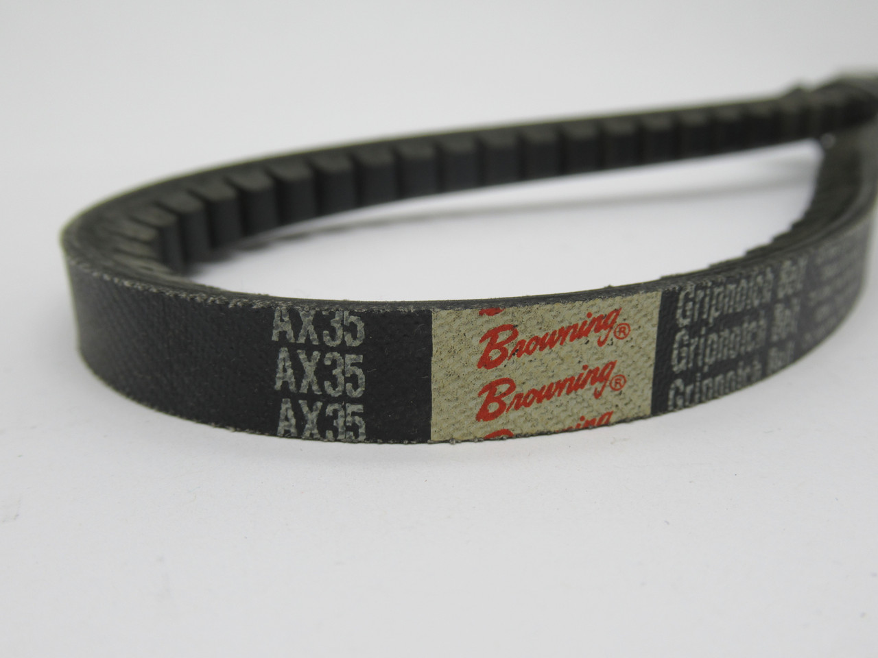 Browning AX35 Cogged V-Belt 37"L 1/2"W 5/16" Thick NOP