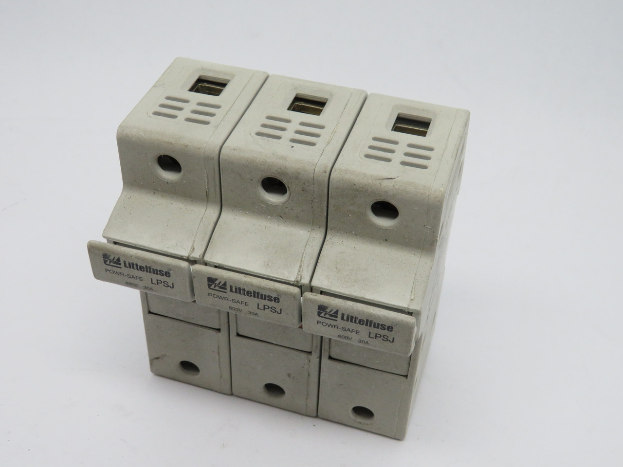 Littelfuse LPSJ30-3ID Fuse Holder 600V 30A 3 Pole Class J USED