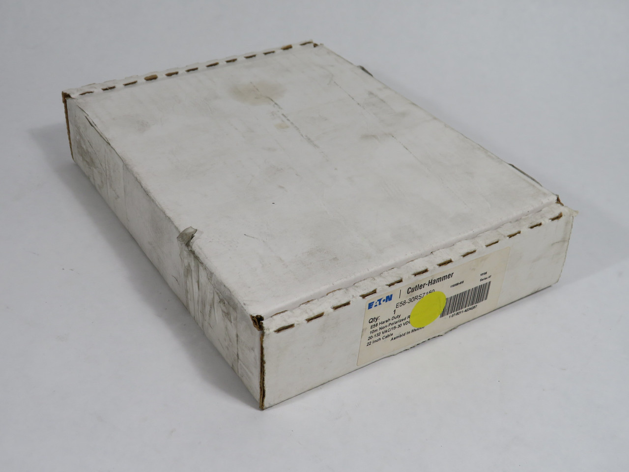 Eaton Cutler-Hammer E58-30RS7150 Retro Reflective Sensor 20-132VAC/15-30VDC NEW