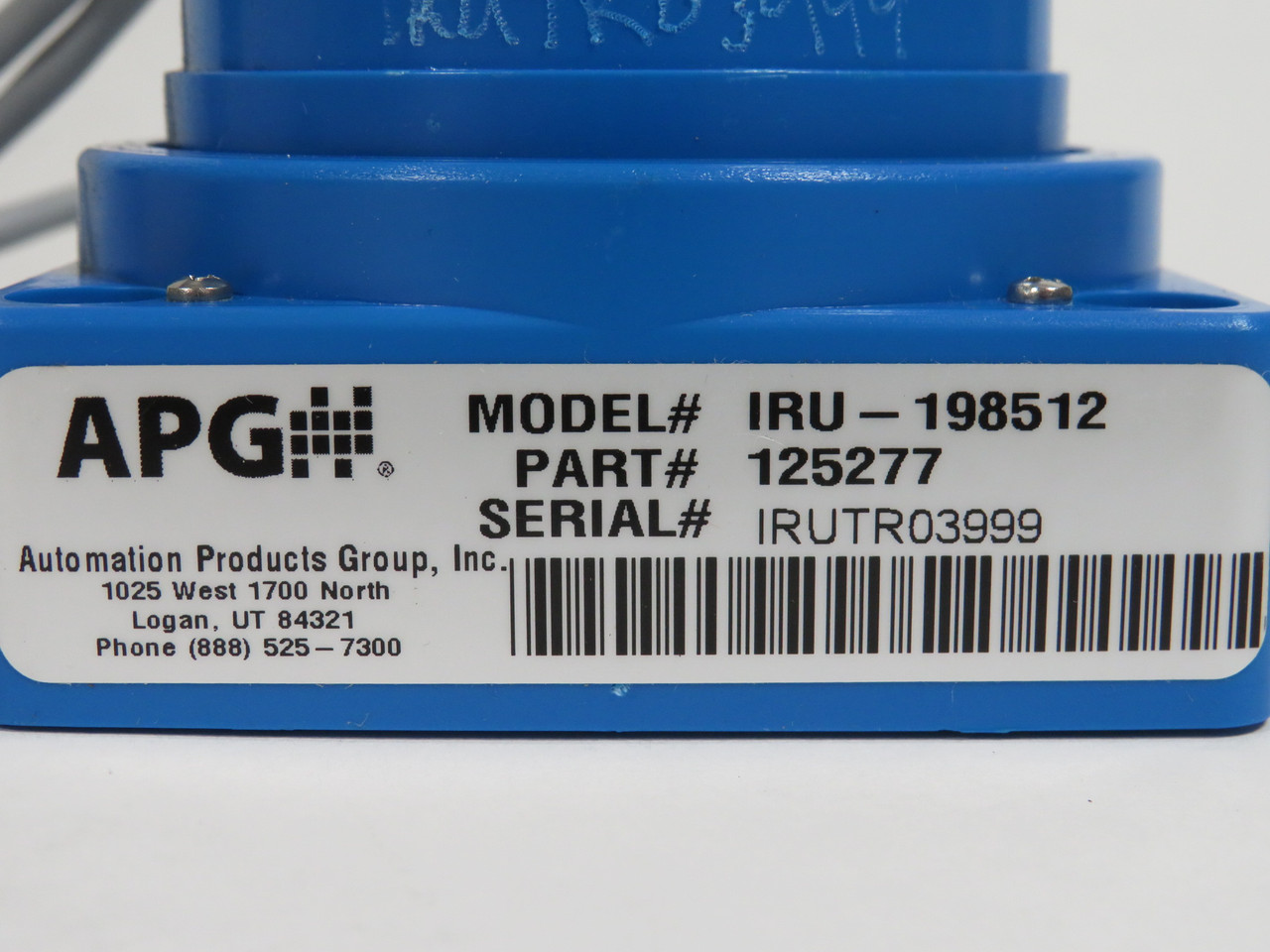 APG IRU-198512 125277 Ultrasonic Sensor Transmitter Surface Mount BOX DAMAGE NEW