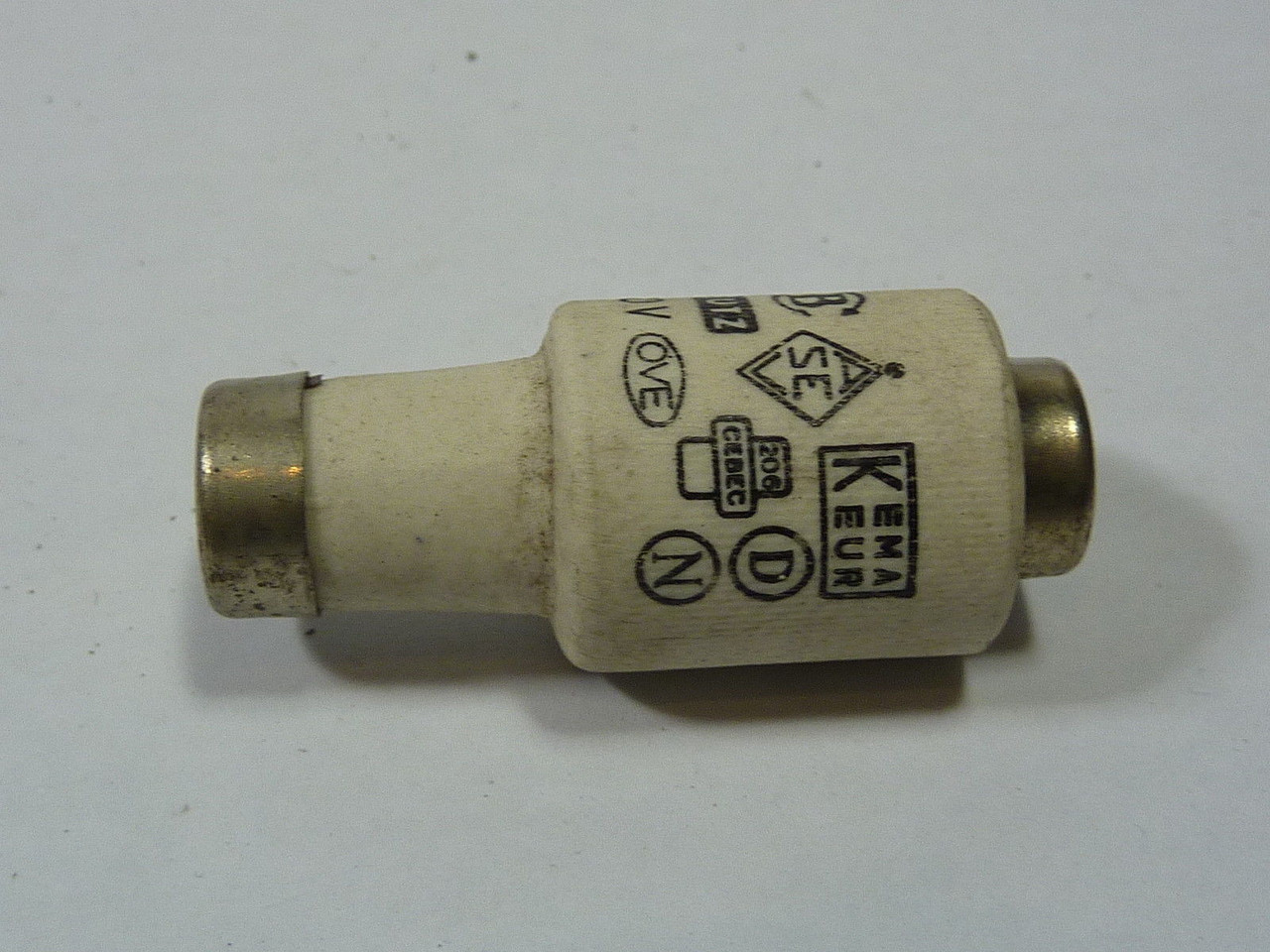 Vollschutz LJS-25 Ceramic Bottle Fuse 25A 500V USED