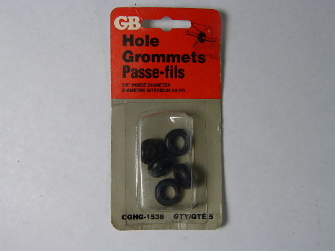 Gardner-Bender CGHG-1538 Hole Grommet 3/8" ID Box of 5 ! NEW !