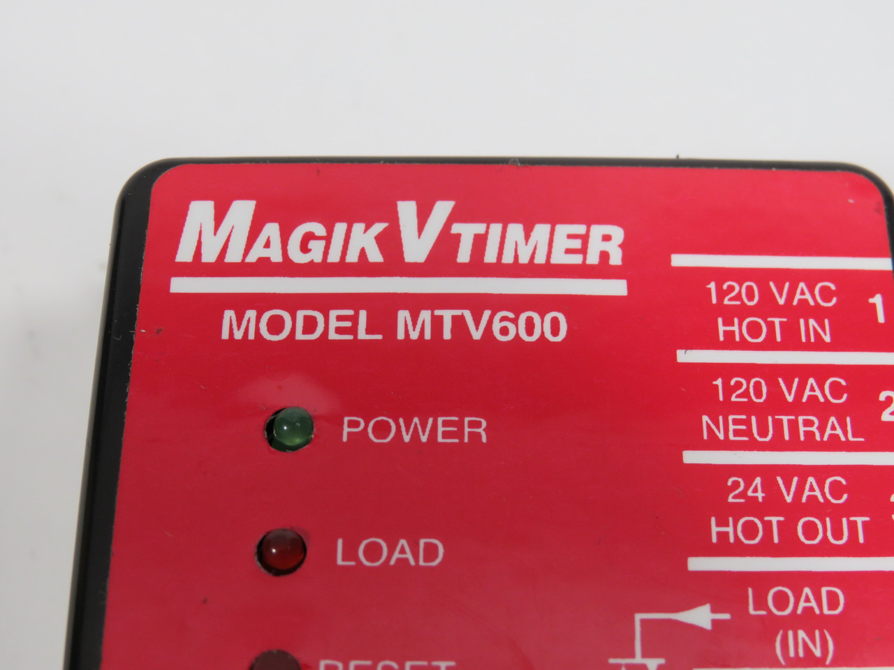 Magikist MTV600 Vacuum Timer 120VAC USED