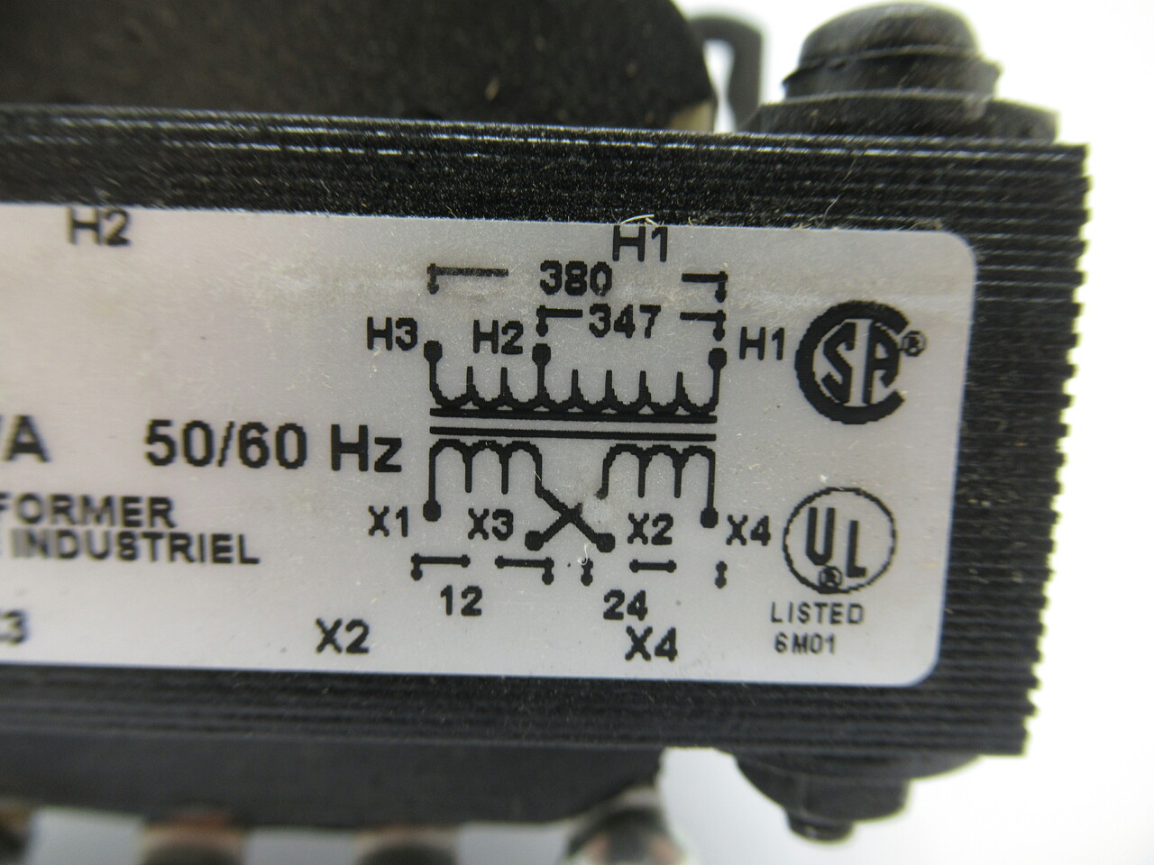 Marcus MO50L Control Transformer 50VA Pri 347/380V Sec 12/24V 60Hz ! NEW !