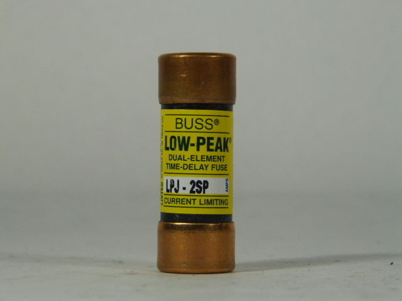 Low-Peak LPJ-2SP Time Delay Fuse 2A 600V USED