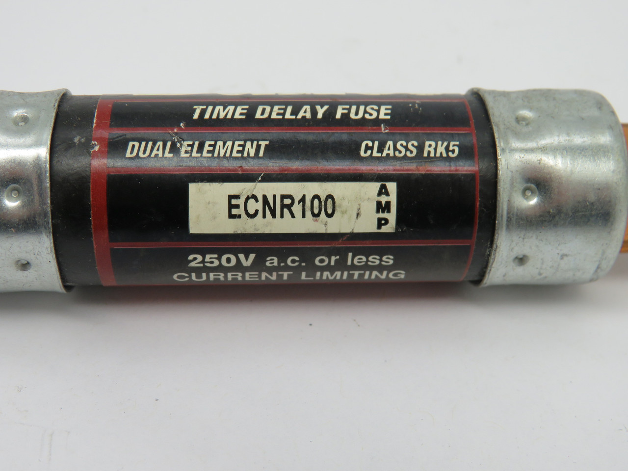 Bullet ECNR100 Time Delay Fuse Dual Element 100A 250V USED