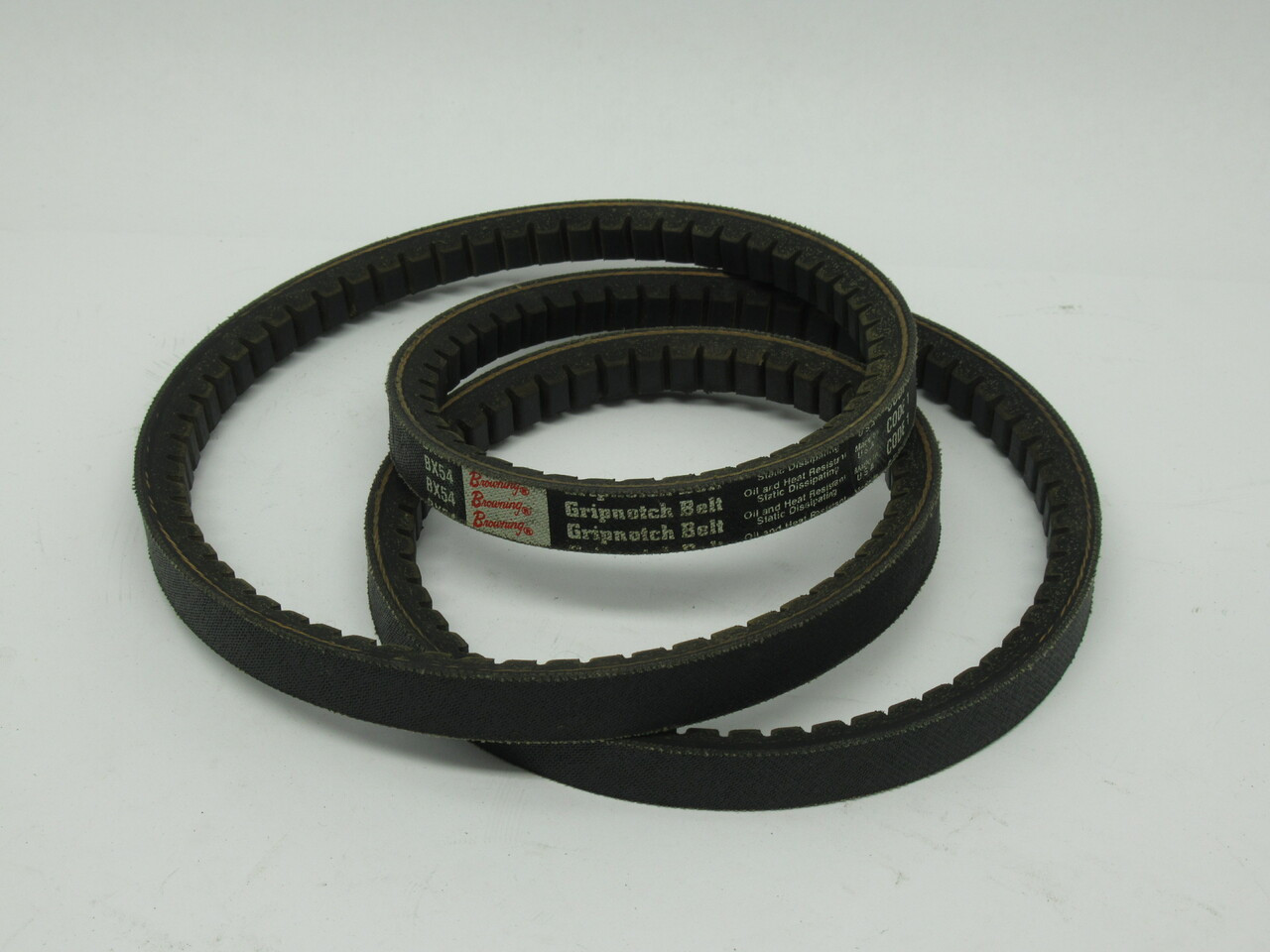 Browning BX54 Cogged V-Belt 57"L 21/32"W 7/16"Thick NOP