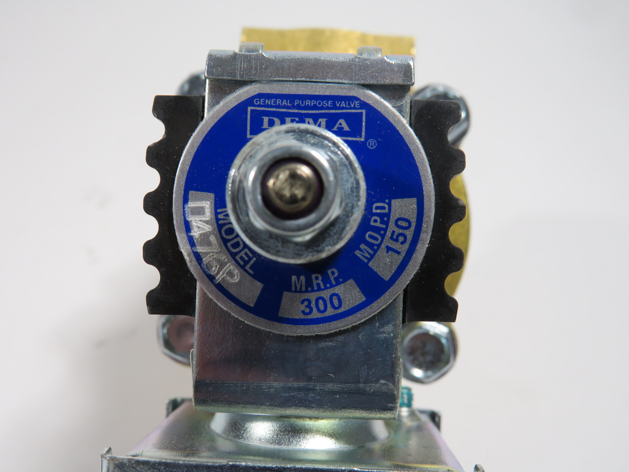 DEMA O476P.6 Solenoid Valve 120V 50/60Hz 150psi 3/4" NPT SHELF WEAR NEW