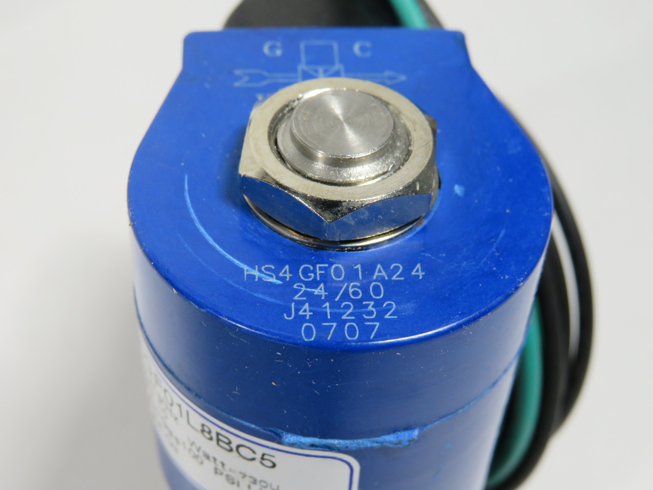 GC Valves S336GF01L8BC5 Solenoid Valve 24V 60Hz 100psi 1/4" NPT SHELF WEAR NEW
