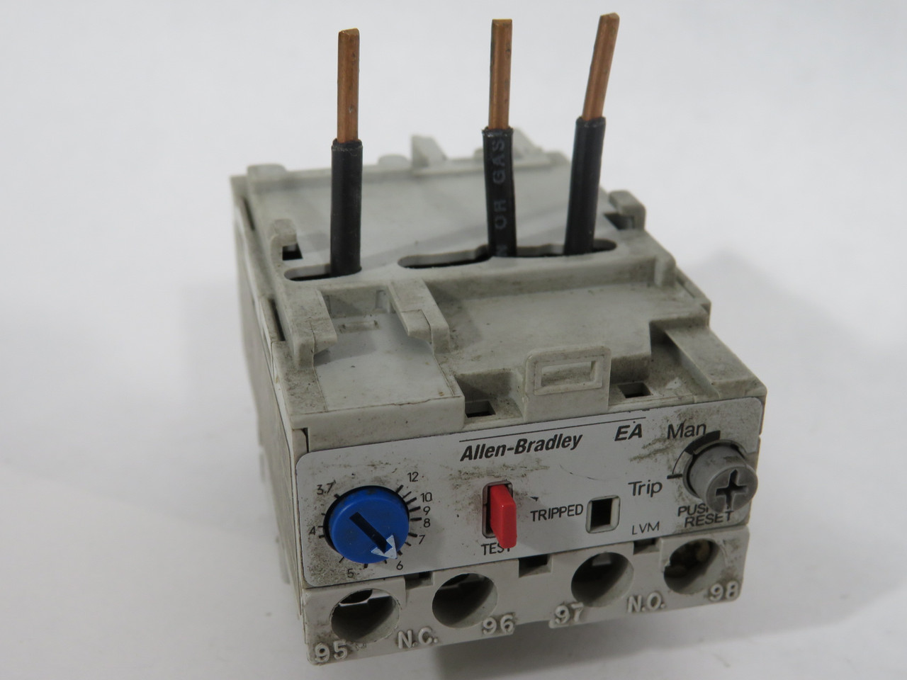 Allen-Bradley 193-EA1FB Series B Overload Relay 3.7-12Amp USED