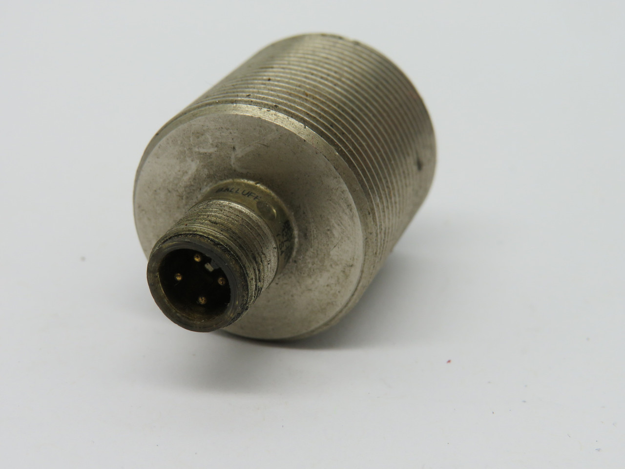 Balluff BES516-327-E5-Y-S4 Inductive Sensor 10-30 VDC 4 Pin 24V BES00RW USED