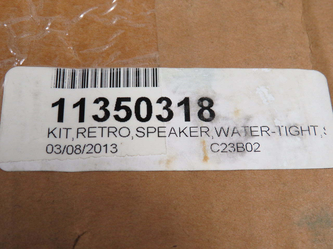 PDQ 11350318 In-Bay Watertight Speaker with Swan M4N Speaker BOX WEAR NEW