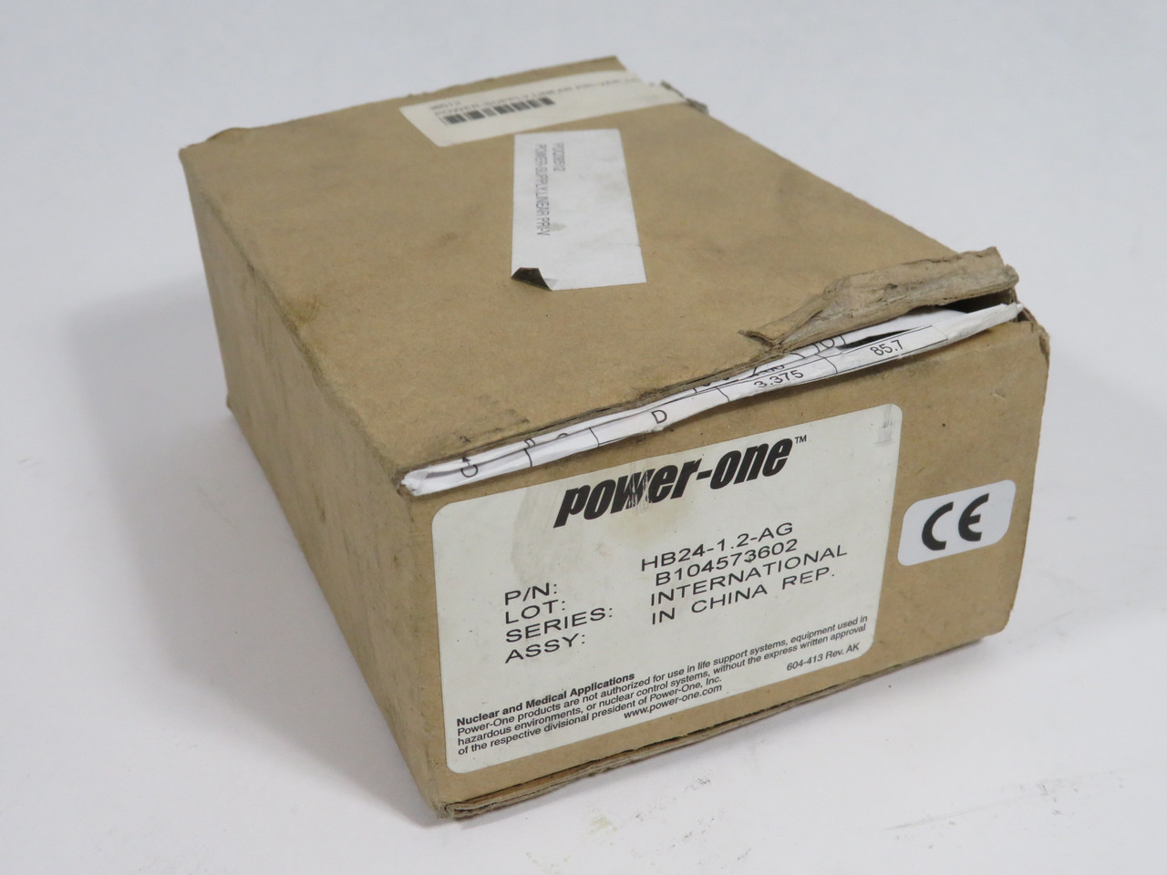 Power-One HB24-1.2-AG Linear Power Supply 24VDC 1.2A BOX WEAR NEW