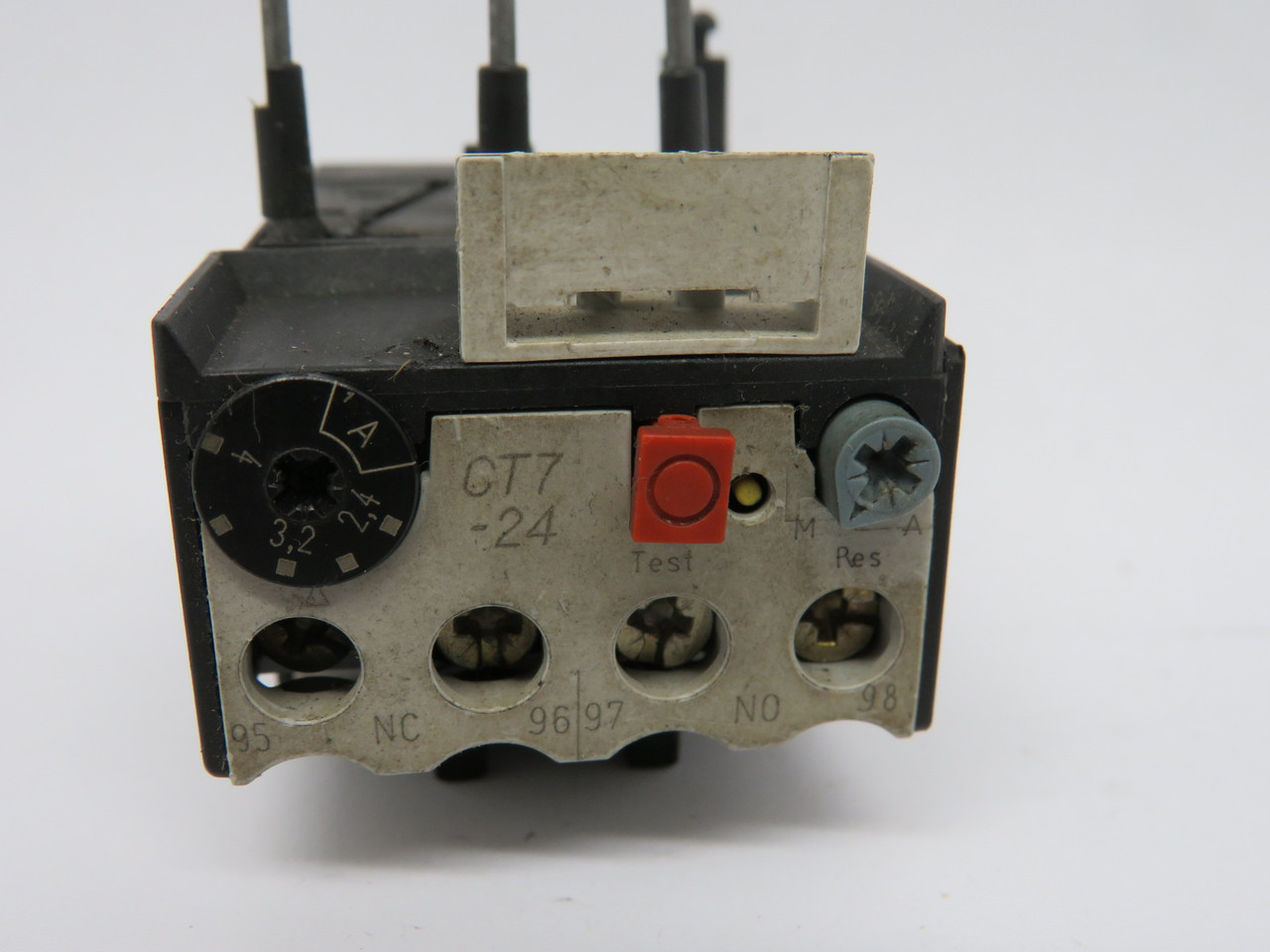 Sprecher + Schuh CT7-24-4 Overload Relay 2.4-4 Amp USED