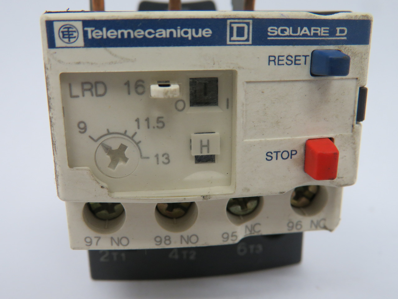 Schneider Electric/Telemecanique LRD-16 Overload Relay 9-13A *COS DMG* USED