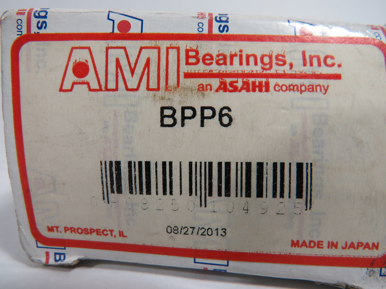 AMI BPP6 Pillow Block Bearing 30mm Shaft SHELF WEAR/BOX DAMAGE NEW