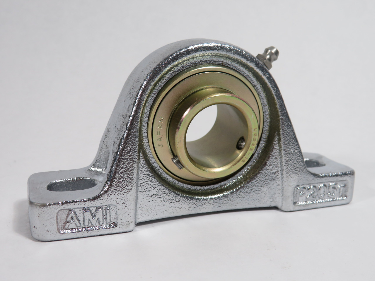 AMI UCP205-16NPMZ2 Set Screw Pillow Block Bearing 1" ID 2-Bolt SHELF WEAR NEW