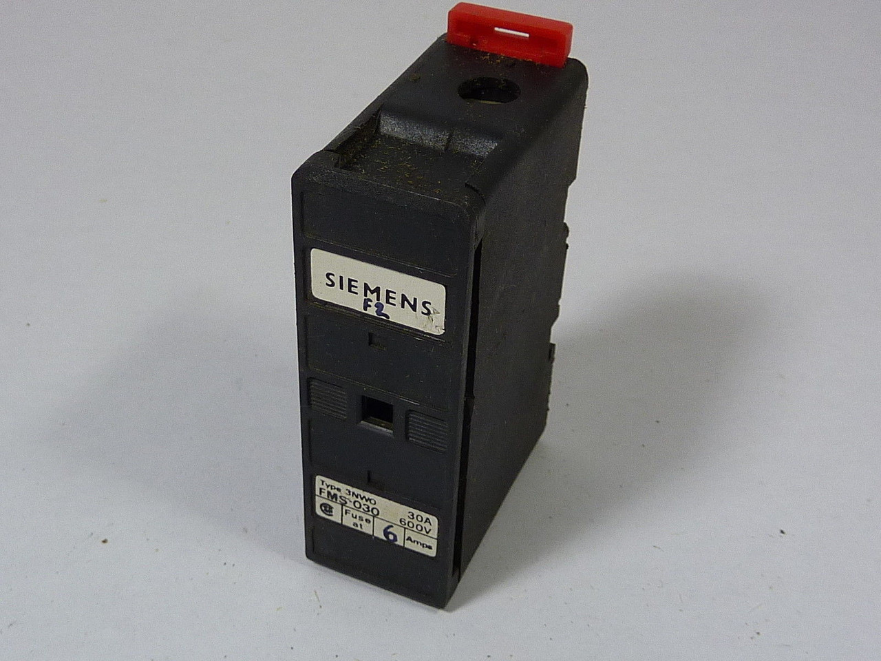 Siemens FMS-030 Fuse Holder 30A 600V 1P USED