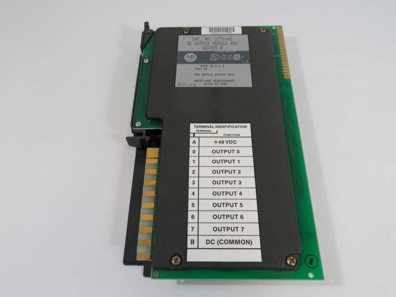 Allen-Bradley 1771-OC 48VDC Output Module Series B USED