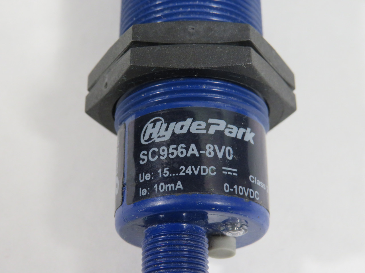 Hyde Park Schneider SC956A-8V0 Ultrasonic Sensor 15-24VDC 0-10VDC 10mA USED