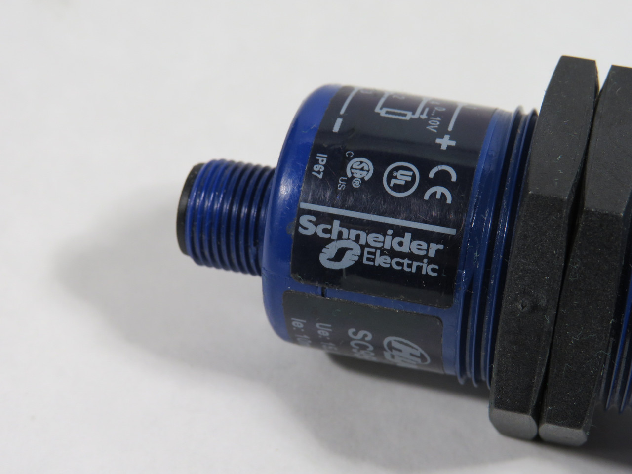 Hyde Park Schneider SC956A-8V0 Ultrasonic Sensor 15-24VDC 0-10VDC 10mA USED