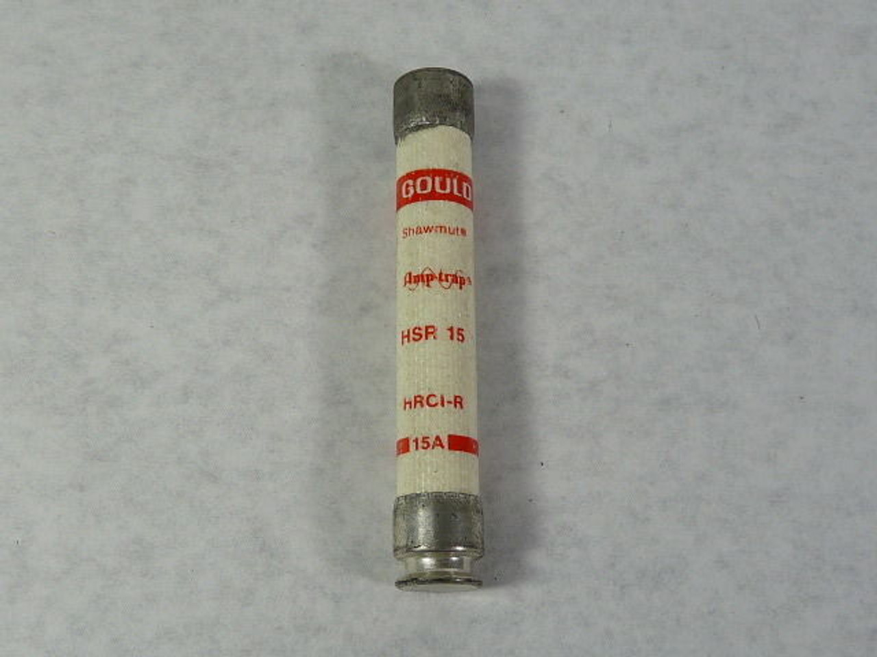 Gould Shawmut HSR15 Fuse 15A 600V USED