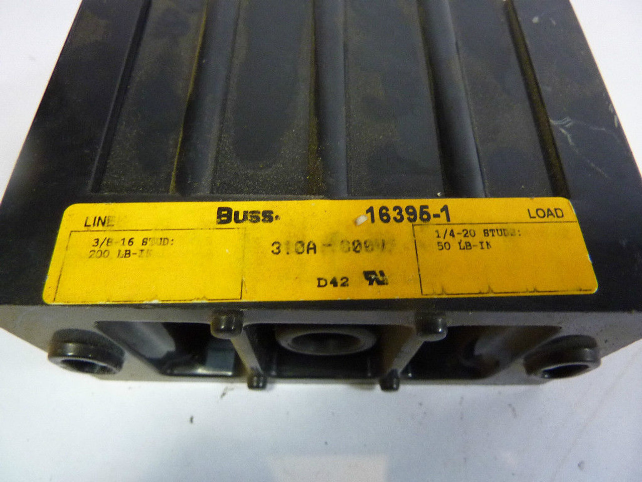 Bussmann 16395-1 Power Distribution Block 310 Amp USED
